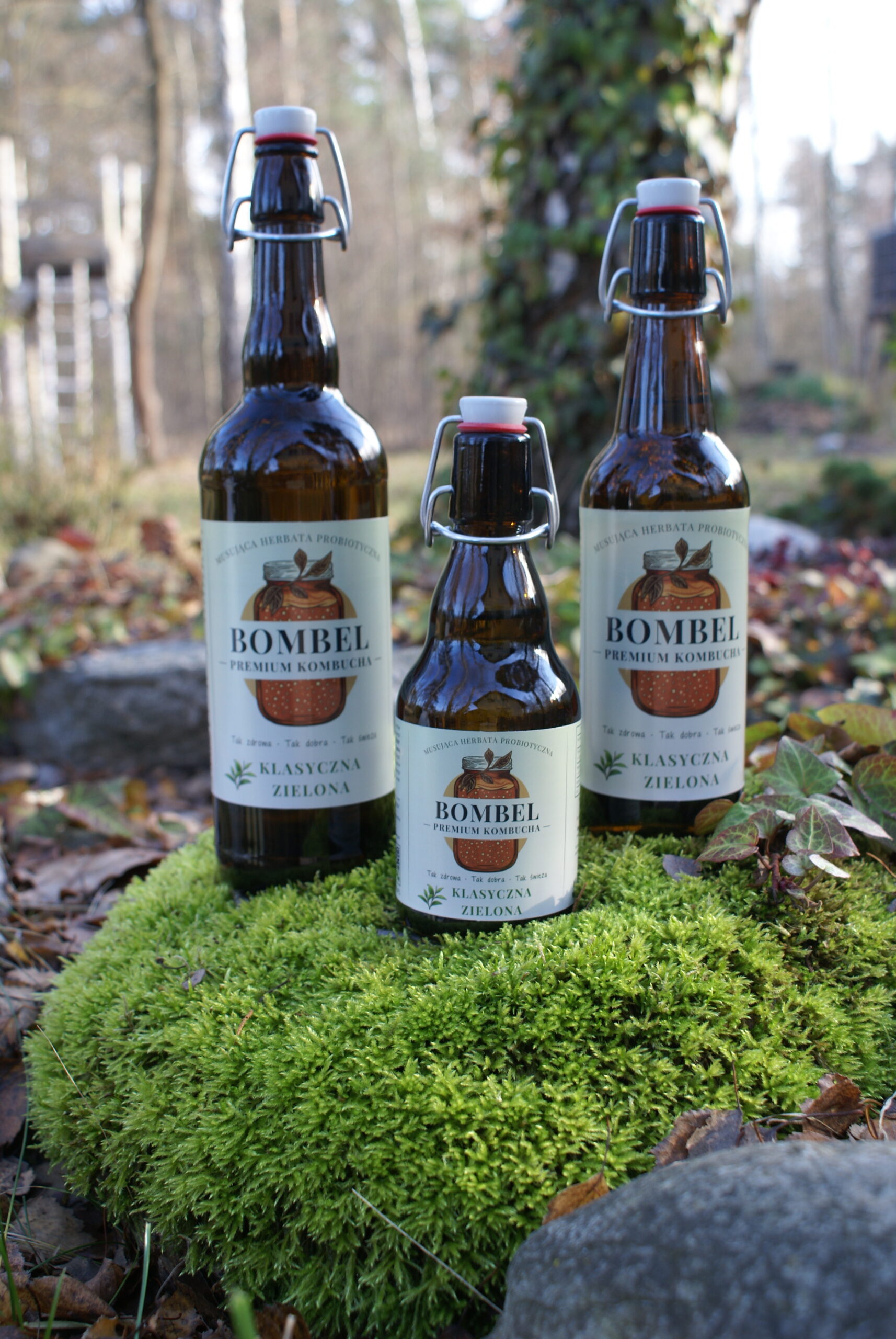 Bombel Kombucha - Zielona klasyczna wszystkie